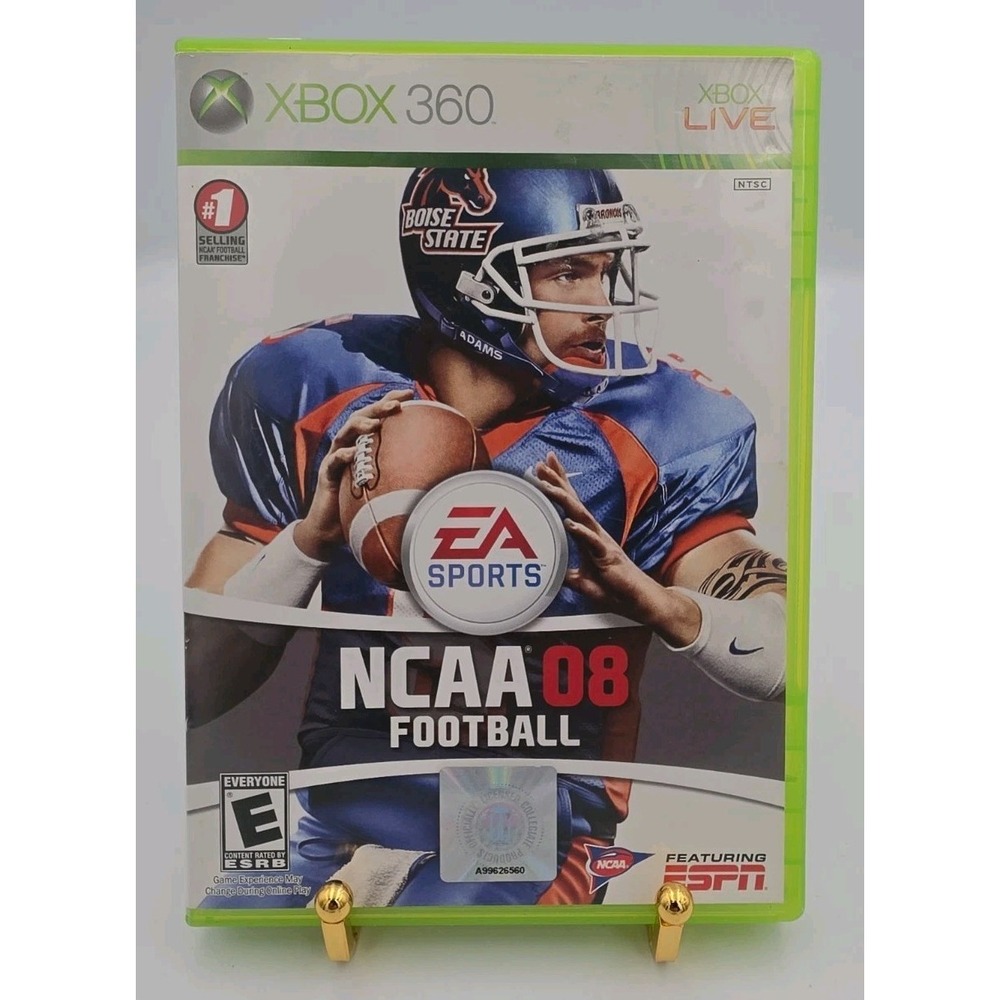 NCAA Football 08 Microsoft Xbox 360 EA Sports 2008 Video Game E Rated